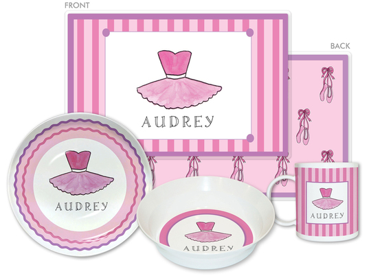Ballerina 4-Piece Dinnerware Set